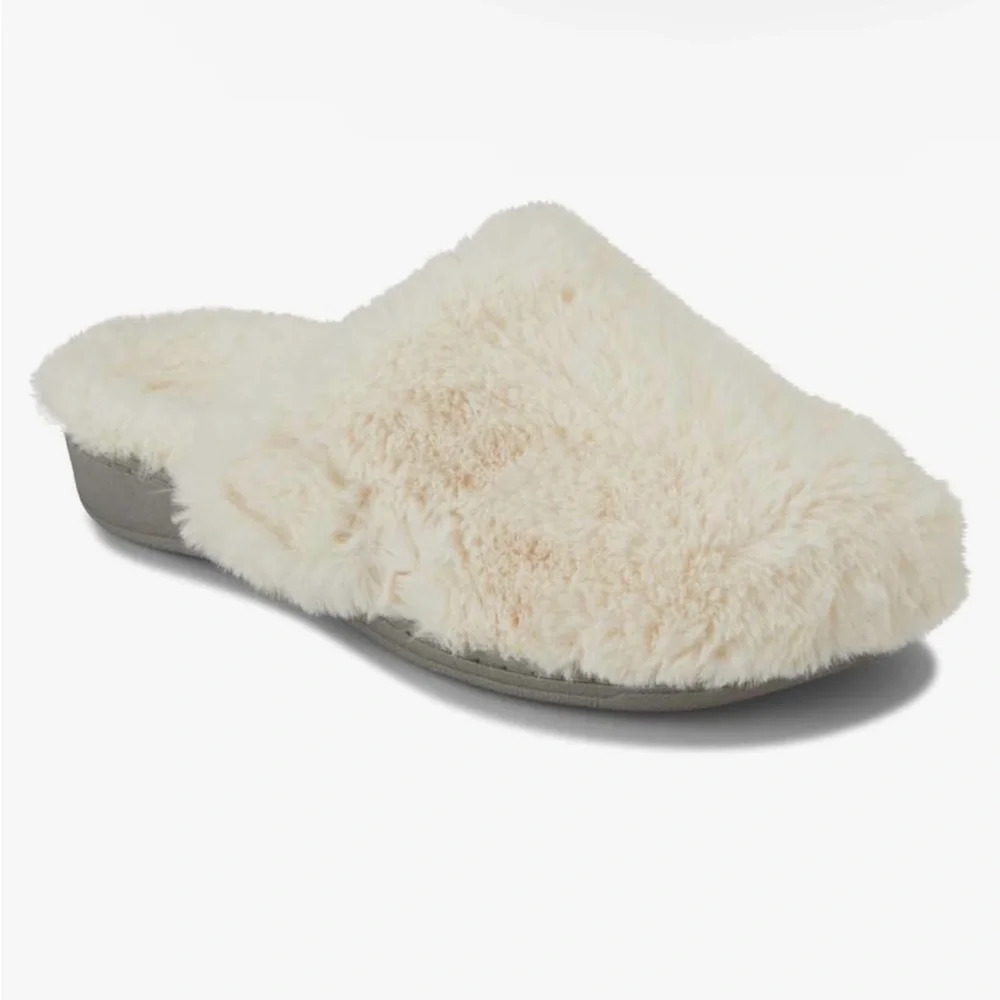 Vionic Indulge Gemma Plush Adjustable Mule Orthot… - image 1